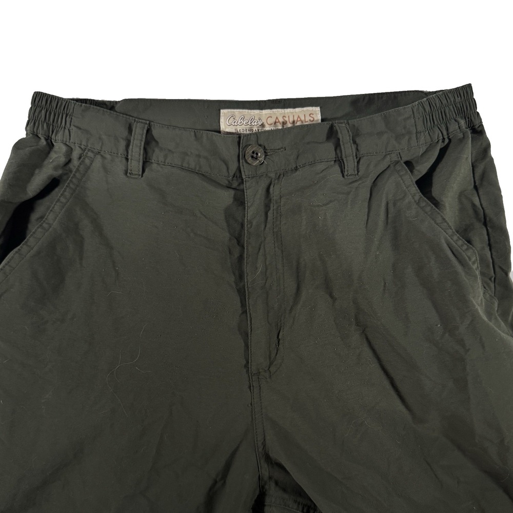 Cabelas Convertible Pants/Shorts Women Size 10 High Rise Hiking Outdoor‎ READ - Picture 3 of 12